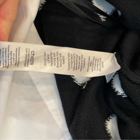 Crown & Ivy CHICOS NWT Woman’s CALLIE Pullover Sweater Size:3 - Picture 8 of 9